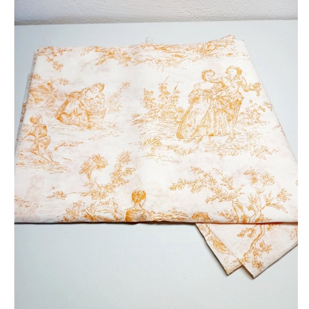 Victorian design, sheer fabric 45" x 100"